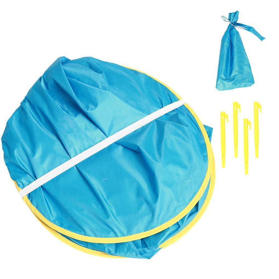 Tente Pop-Up Bébé Anti-UV + Mini Piscine – Protection Solaire Parfaite pour l’Été !