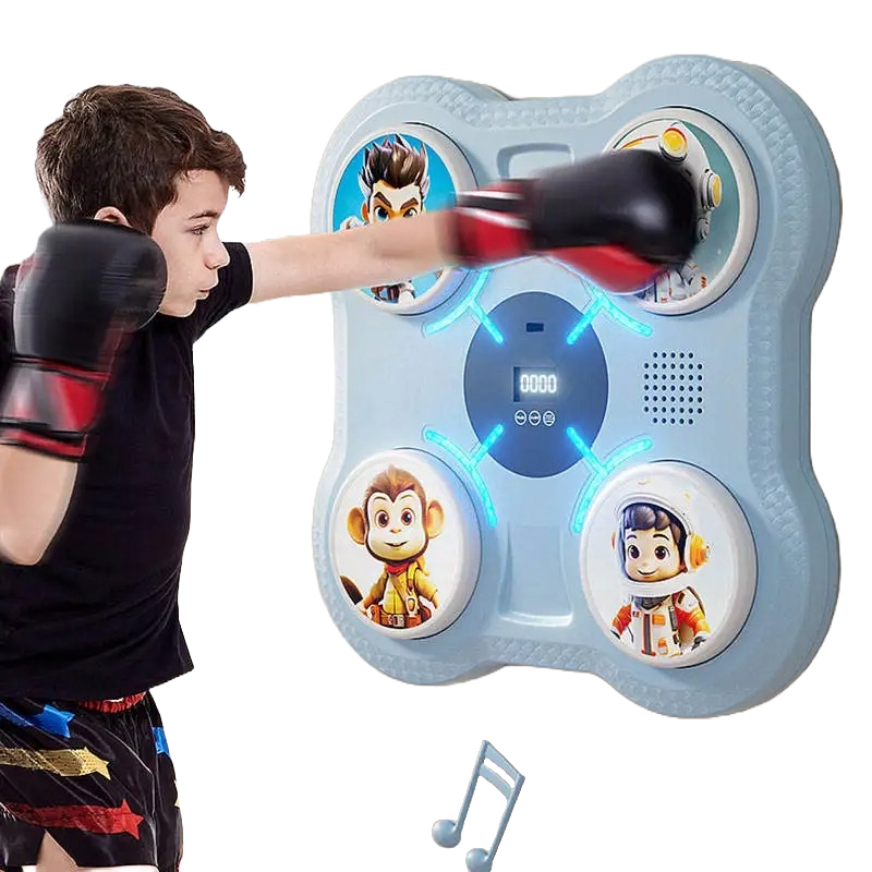 Machine de boxe avec Bluetooth pour enfants