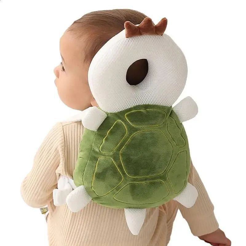 pack de Sécurité Bébé : Coussin de Protection + 2 Genouillères Antidérapantes