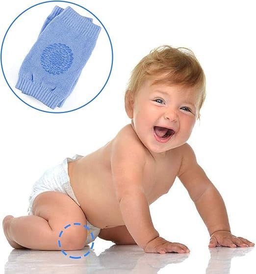 pack de Sécurité Bébé : Coussin de Protection + 2 Genouillères Antidérapantes